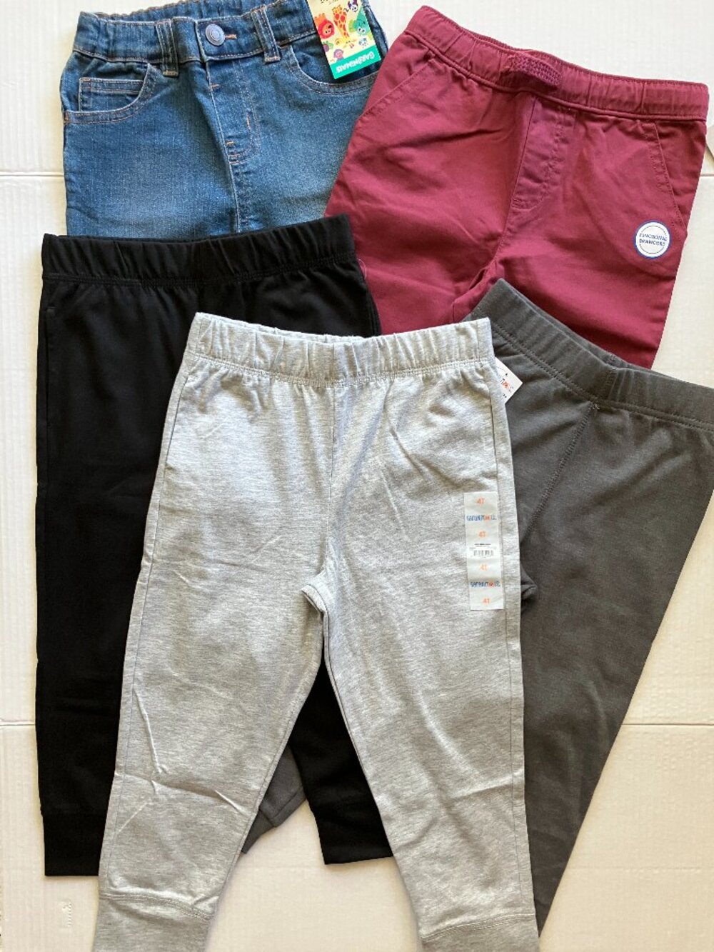 4T Garanimals Toddler Boy Pants Bundle